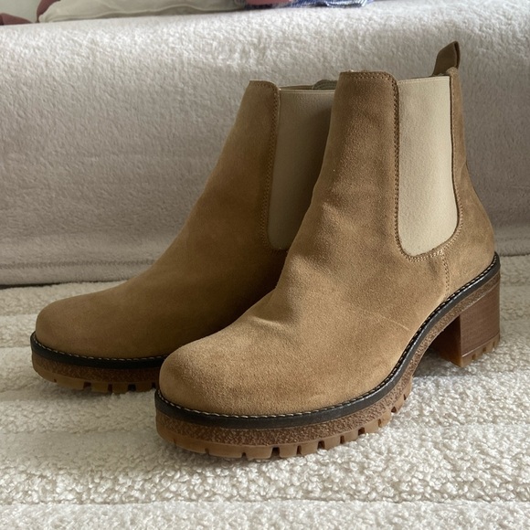 Cruza Tendencia Made in Portugal Suede Chelsea Boots SIZE 39 - Picture 3 of 8